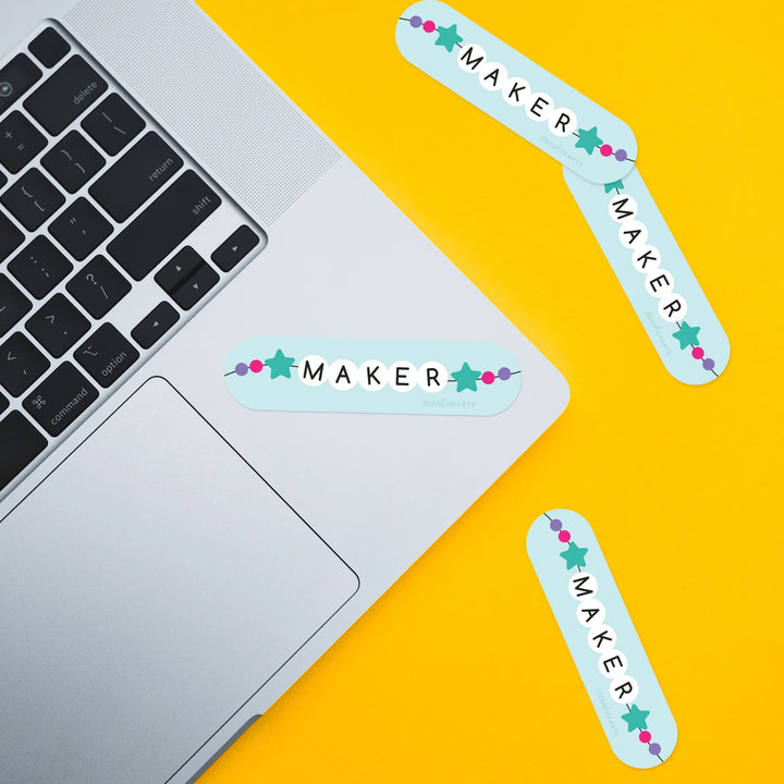 Sticker von Sarah Hearts: Maker Friendship Bracelet