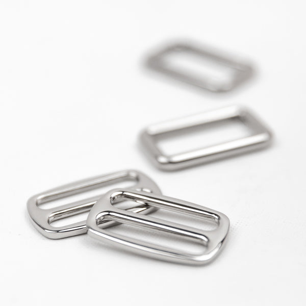 Set "Making Backpack" in Nickel (4-teilig) für Gurtbänder bis zu 30mm