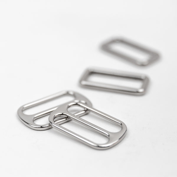 Set "Making Backpack" in Nickel (4-teilig) für Gurtbänder bis zu 40mm/1 1/2"