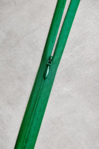 MeetMILK - nahtverdeckter Reißverschluss - Invisible Zipper 60cm in Frog