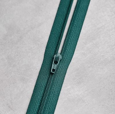 MeetMilk - Spiralreißverschluss- 18cm in Emerald