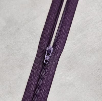 MeetMilk - Spiralreißverschluss- 18cm in Purple Night