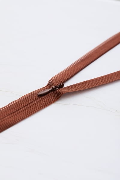 Mind the Maker - nahtverdeckter Reißverschluss - Invisible Zipper 60cm in Sienna