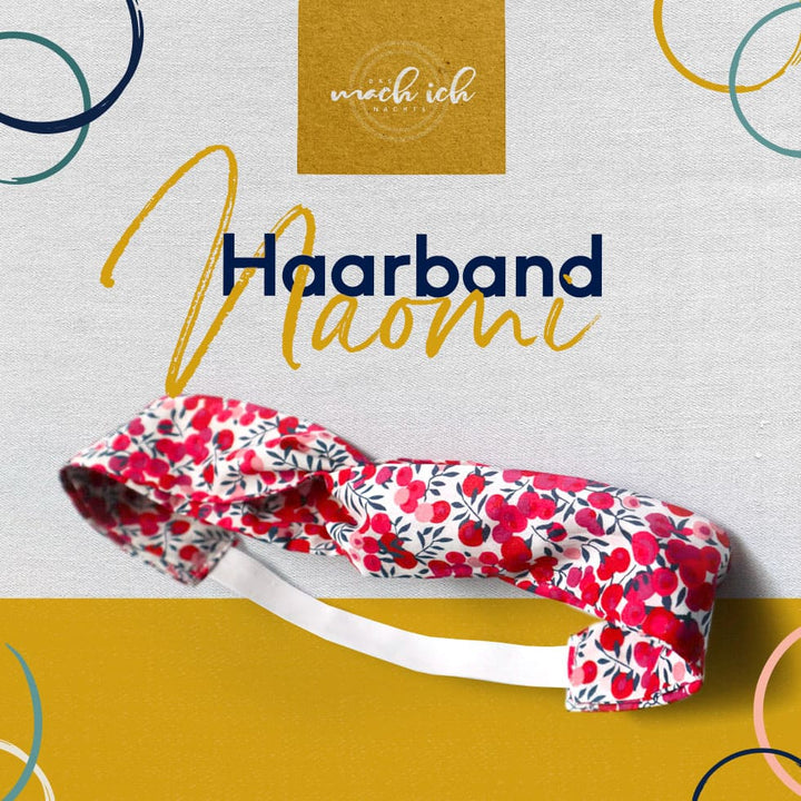 Nähanleitung - Haarband Naomi