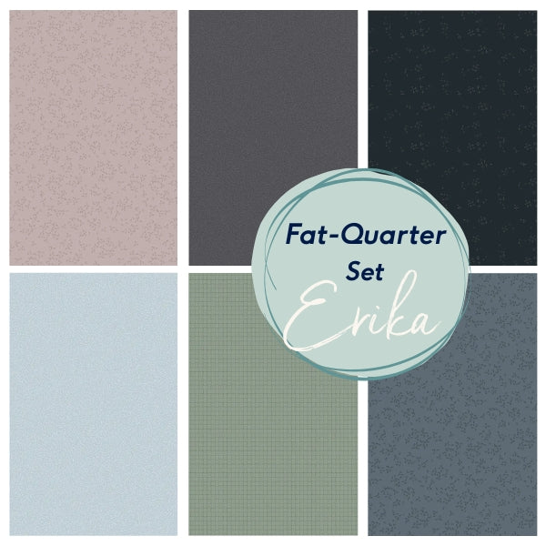 Windham Fabrics - Whistler Studios - Nature Study 2.0  - Fat Quarter Set "Erika" (6teilig)