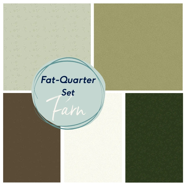 Windham Fabrics - Whistler Studios - Nature Study 2.0  - Fat Quarter Set "Farn" (5teilig)
