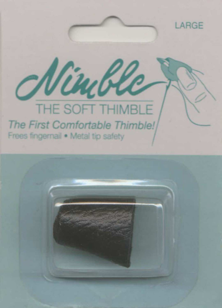 Nimble Thimble - Leder Fingerhut in Large/Groß