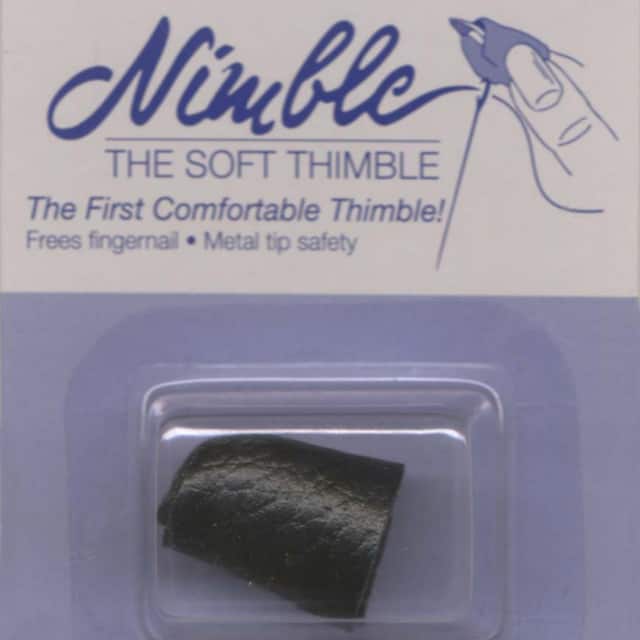 Nimble Thimble - Leder Fingerhut in Medium/Mittel