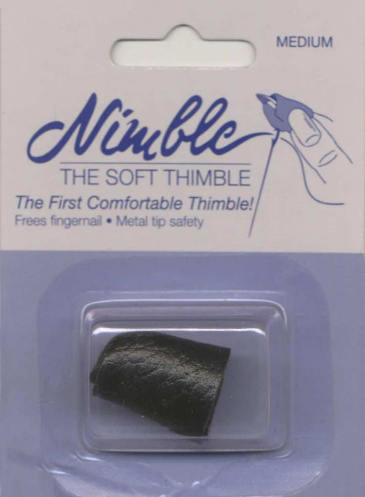 Nimble Thimble - Leder Fingerhut in Medium/Mittel