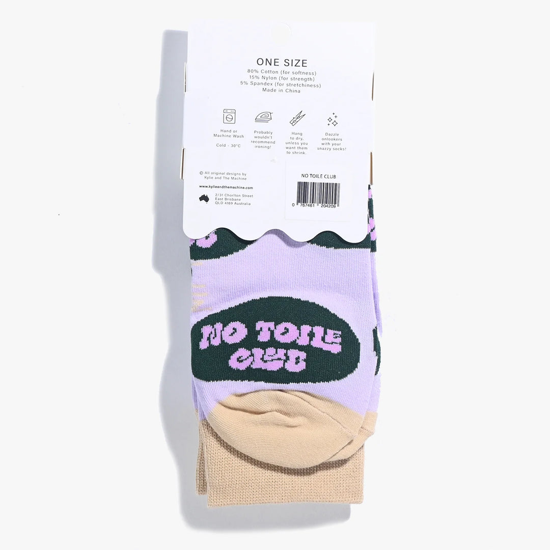 Socken von Kylie and the Machine: No Toile Club (Universalgröße)