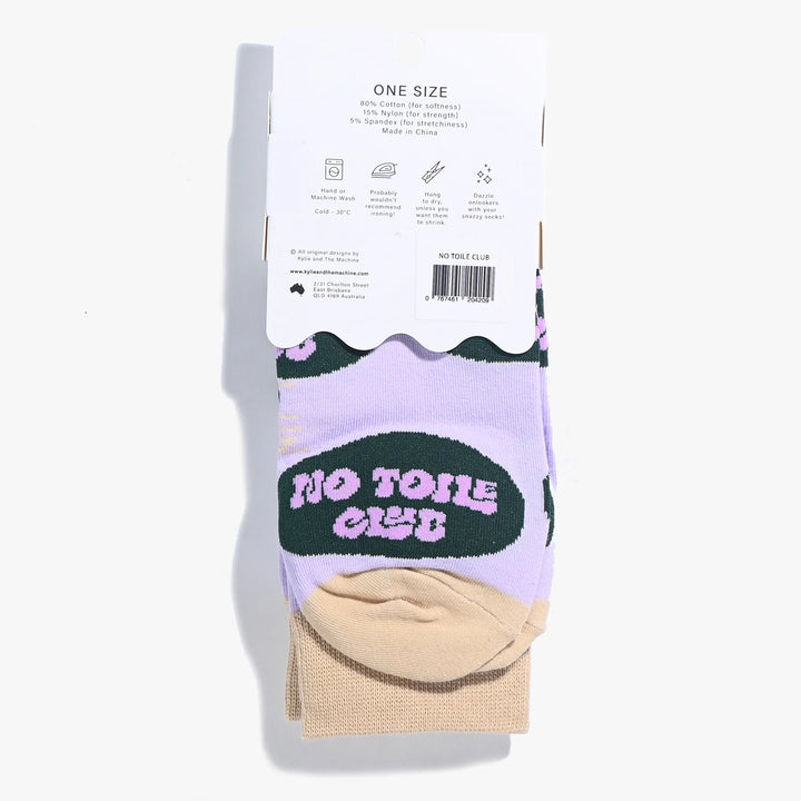 Socken von Kylie and the Machine: No Toile Club (Universalgröße)
