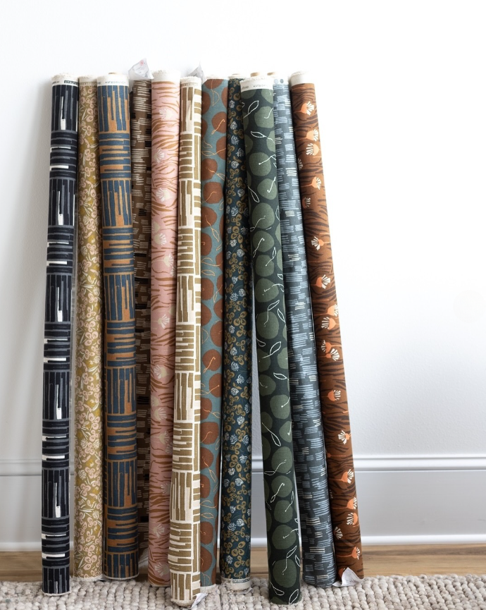 Robert Kaufmann - Anna Graham/Noodlehead - Orchard Run - Lines in Earth (Canvas)