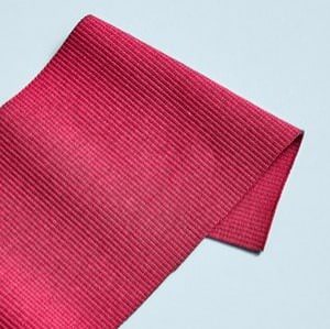 Mind the Maker Organic 2x1 Rib in Crimson