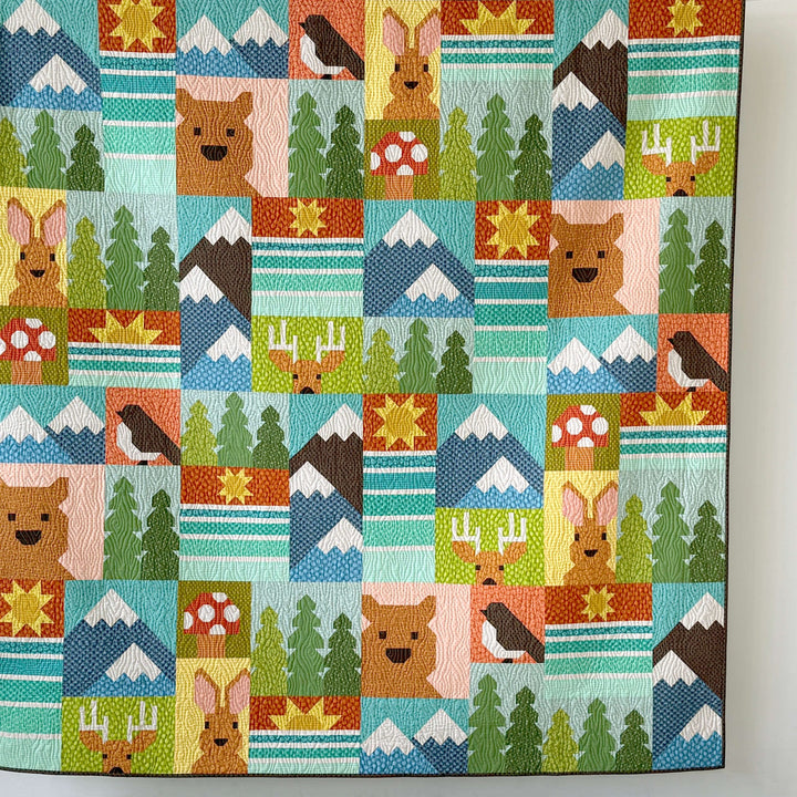 Schnittmuster Quilt - "Outdoors" von Elizabeth Hartman (Englisch)