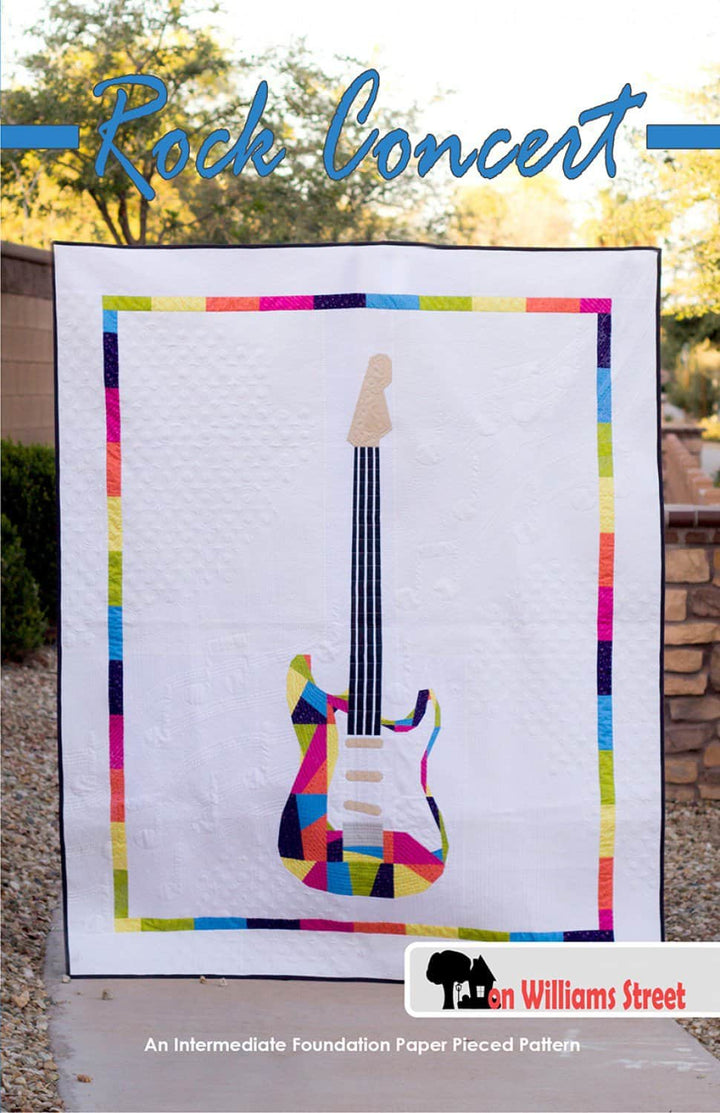 Schnittmuster "Rock Concert" (Foundation Paper Piecing)