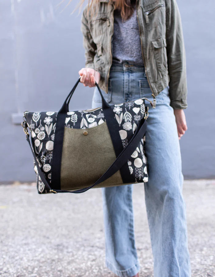 Schnittmuster Tasche "Oxbow Tote" von Noodlehead (englisch)