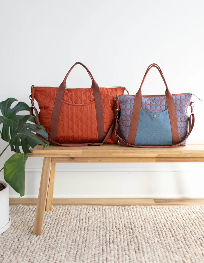 Schnittmuster Tasche "Oxbow Tote" von Noodlehead (englisch)