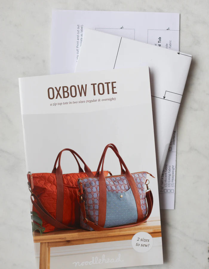 Schnittmuster Tasche "Oxbow Tote" von Noodlehead (englisch)