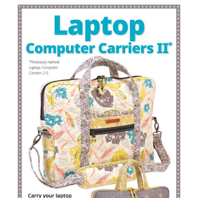 Schnittmuster by Annie "Laptop Computer Carriers 2.0" (englisch)