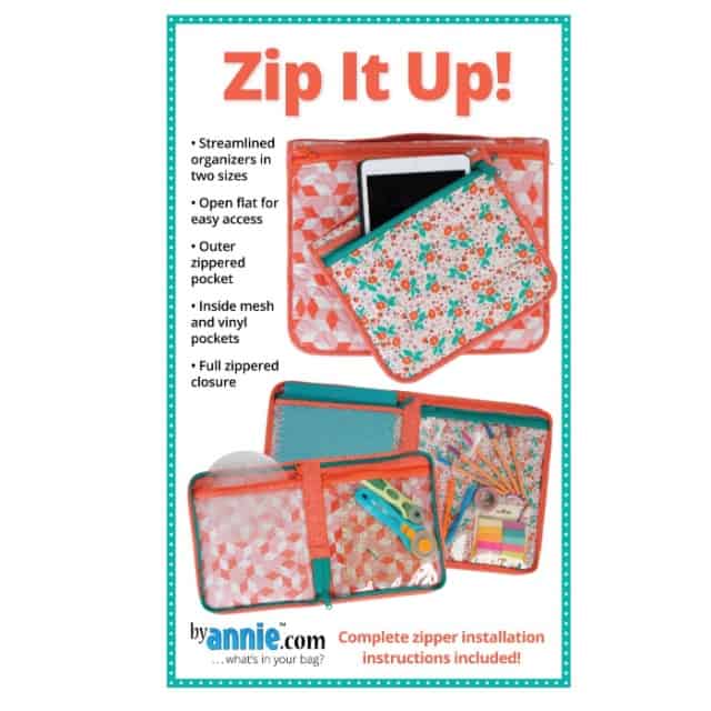 Schnittmuster by Annie "Zip It Up!" englisch