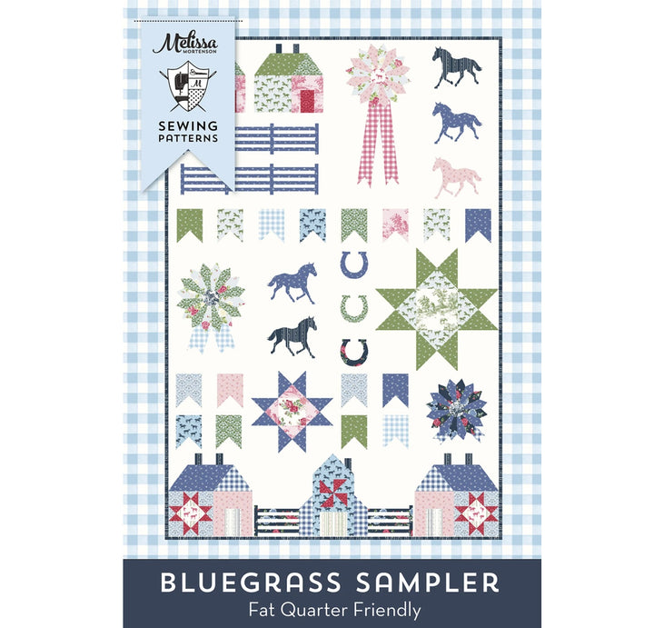 Schnittmuster Quilt "Bluegrass Sampler" von Melissa Mortenson (englisch)
