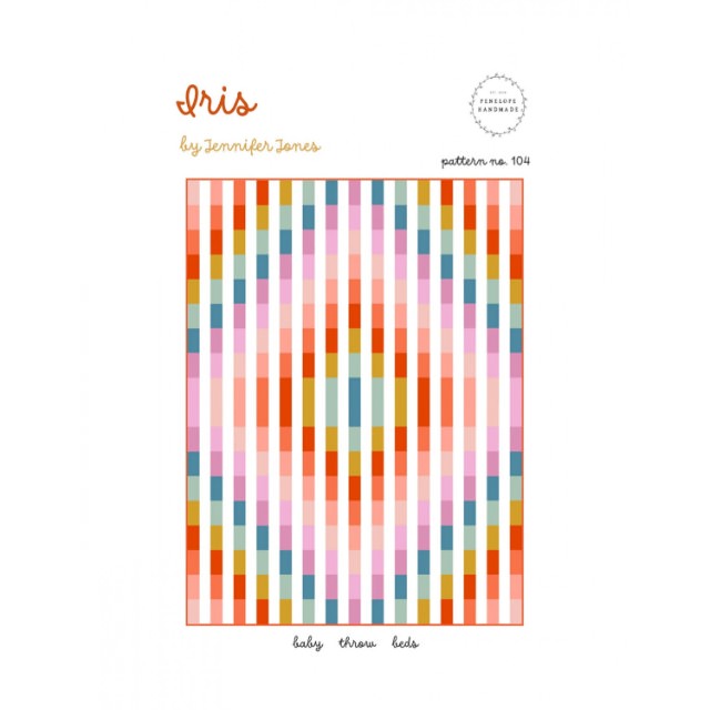 Schnittmuster Quilt "Iris" von Jennifer Jones / Penelope Handmade (englisch)