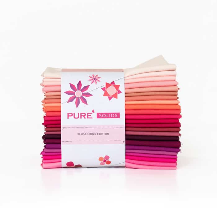 Art Gallery Pure Solids Fat Quarter Bundle No. 5 Blossoming Edition