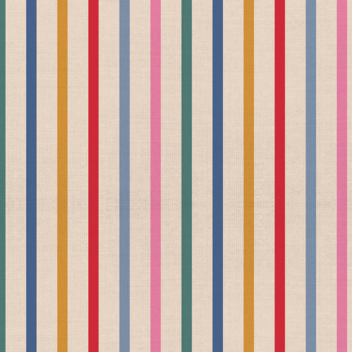 Art Gallery Fabrics - Suzy Quilts - Picnic Wovens - Stripe in Sun Dress