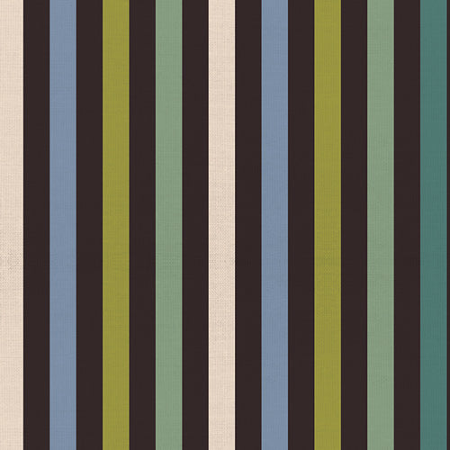 Art Gallery Fabrics - Suzy Quilts - Picnic Wovens - Stripe in Veggie