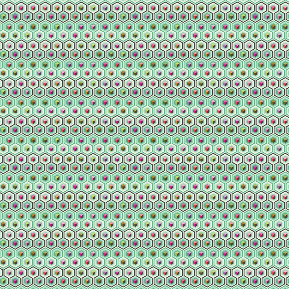 Tula Pink - Prince Charming Déjà Vu - Hex Box in Sweetmint