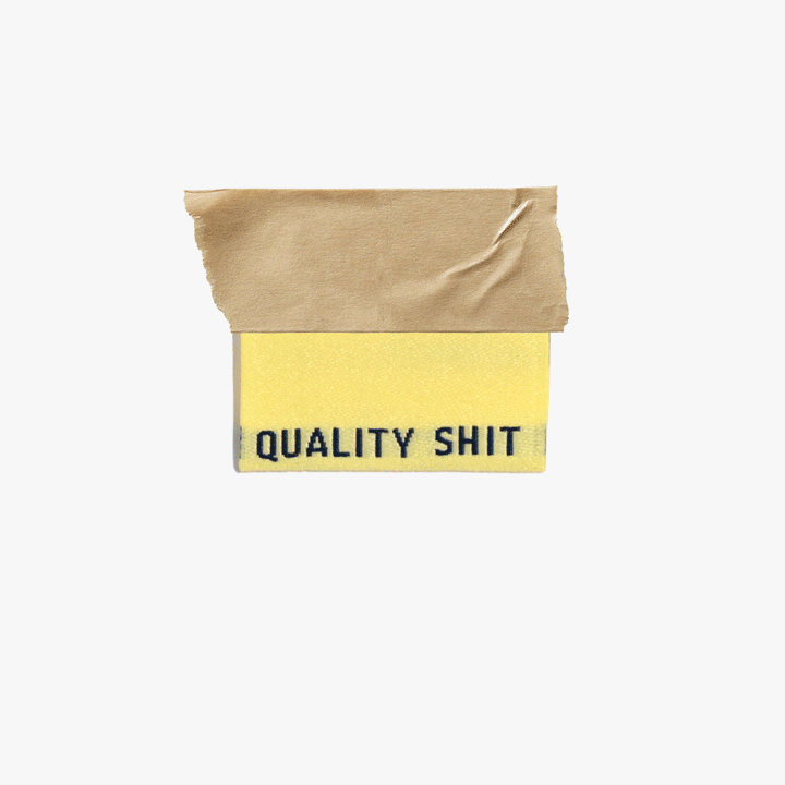 Webetiketten von Kylie and the Machine: Quality Shit- Pastell (6 Stück)