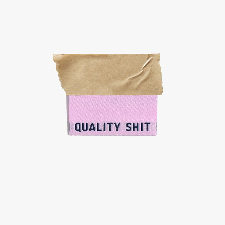 Webetiketten von Kylie and the Machine: Quality Shit- Pastell (6 Stück)