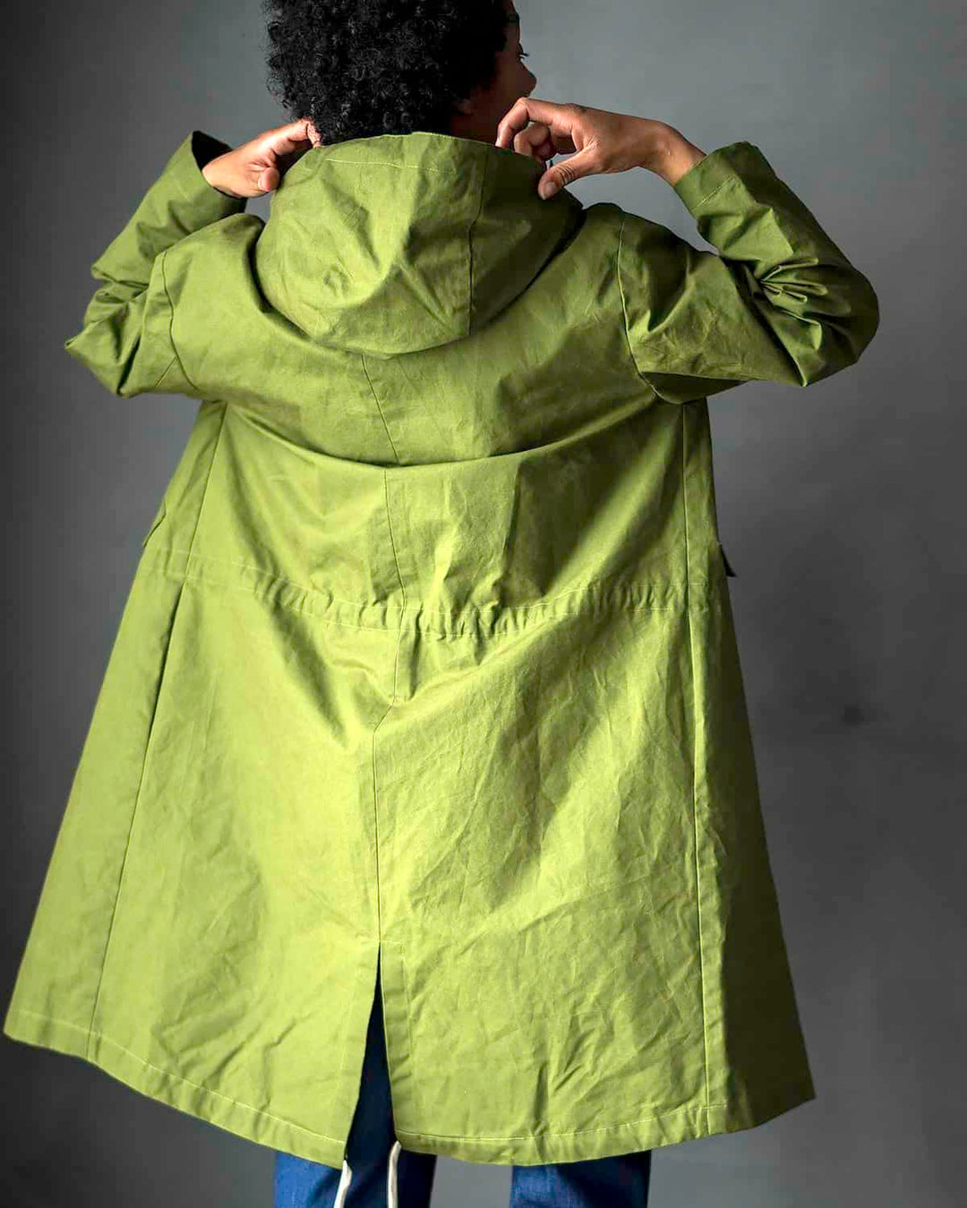 Dry Oilskin in Grass