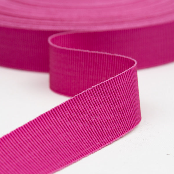 Ripsband 30mm - Raspberry Rose