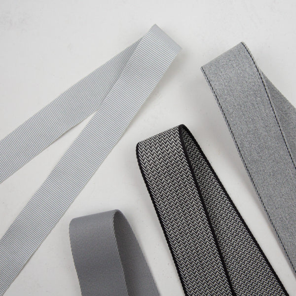 Ripsband 30mm - Silber