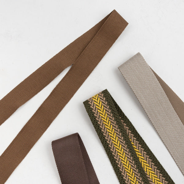 Ripsband 30mm - Vintage Walnut
