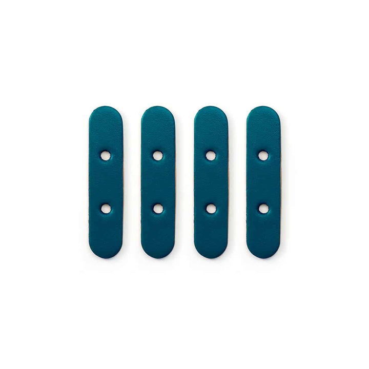 Miyako - Verstärkungen für Taschenhenkel (4-er Set) in Petrol/Canard
