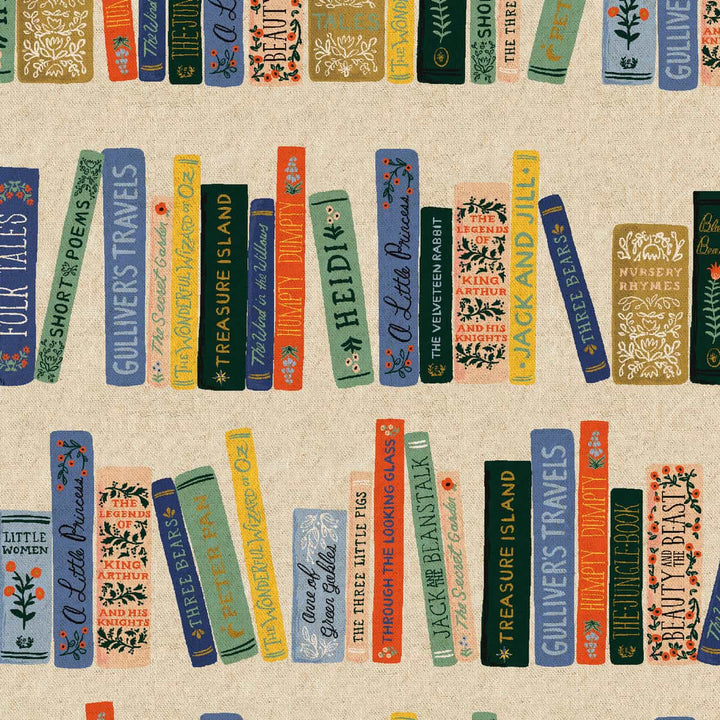 Rifle Paper Co. - Curio - Book Club - Unbleached Metallic (Canvas)