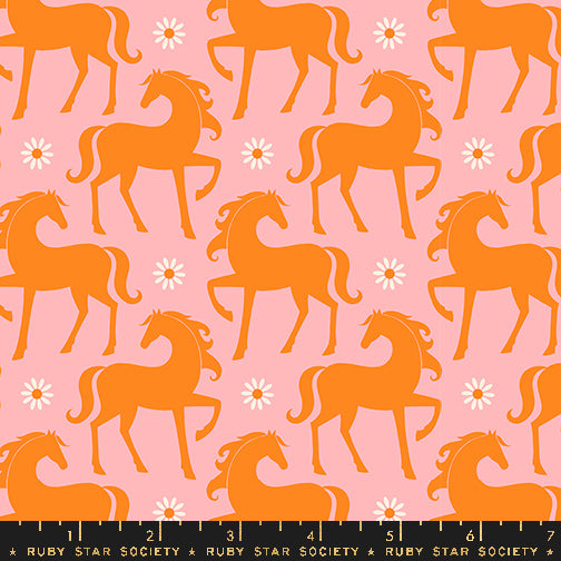 Ruby Star Society - Melody Miller - Carousel - Fancy Horse in Balmy