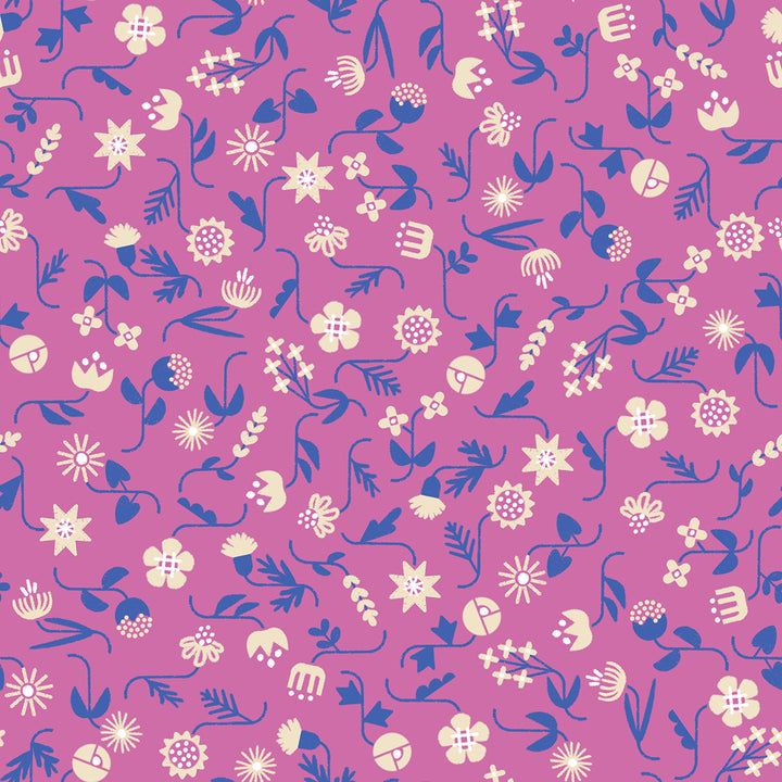 Ruby Star Society - Rashida Coleman Hale - Salutations - Flowery in Heliotrope