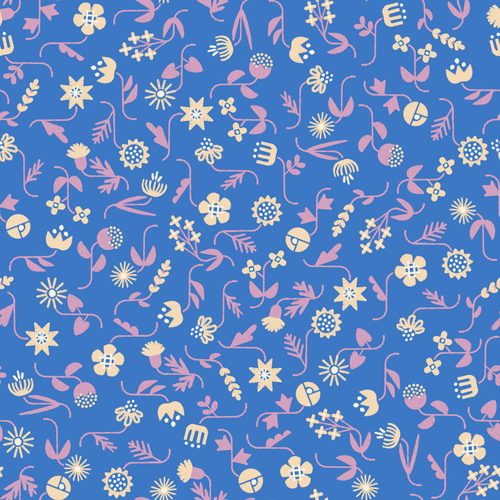 Ruby Star Society - Rashida Coleman Hale - Salutations - Flowery in Lapis