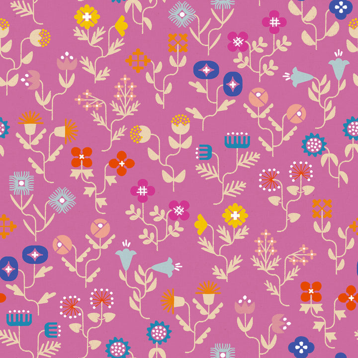 Ruby Star Society - Rashida Coleman Hale - Salutations - Forget Me Not in Heliotrope (Canvas)