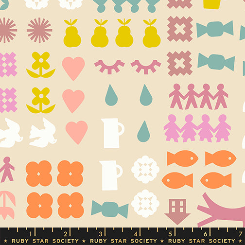 Ruby Star Society - Rashida Coleman Hale - Paper Cuts 2 - Together in Parchment