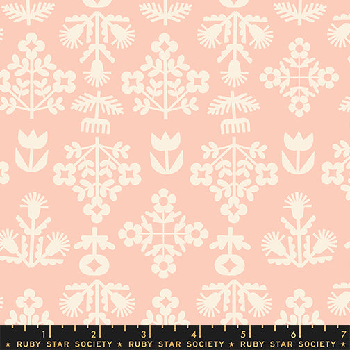 Ruby Star Society - Rashida Coleman Hale - Paper Cuts 2 - Fresh Cut Flowers in Peach Puff