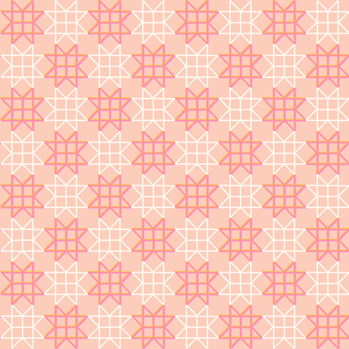 Ruby Star Society - Rashida Coleman Hale - Paper Cuts 2 - Paper Star in Peach Puff