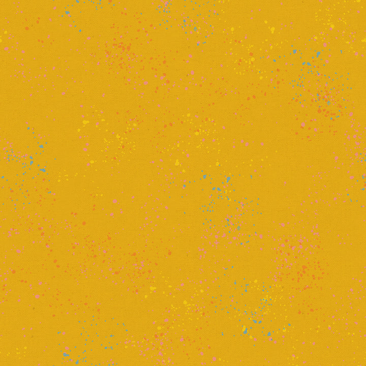 Ruby Star Society - Rashida Coleman Hale - Speckled Canvas - Goldenrod (Canvas)