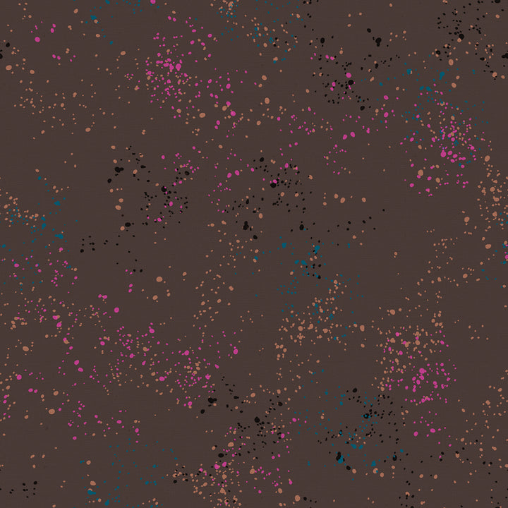 Ruby Star Society - Rashida Coleman Hale - Speckled Canvas - Caviar (Canvas)