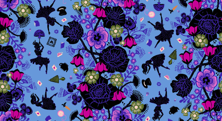 Ruby Star Society - Sarah Watts - Hello Alice - Rabbit Hole in Lindley Blue