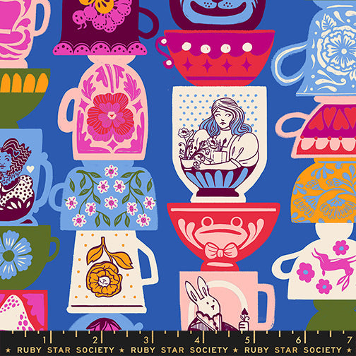 Ruby Star Society - Sarah Watts - Hello Alice - Tea Party in Blue Ribbon