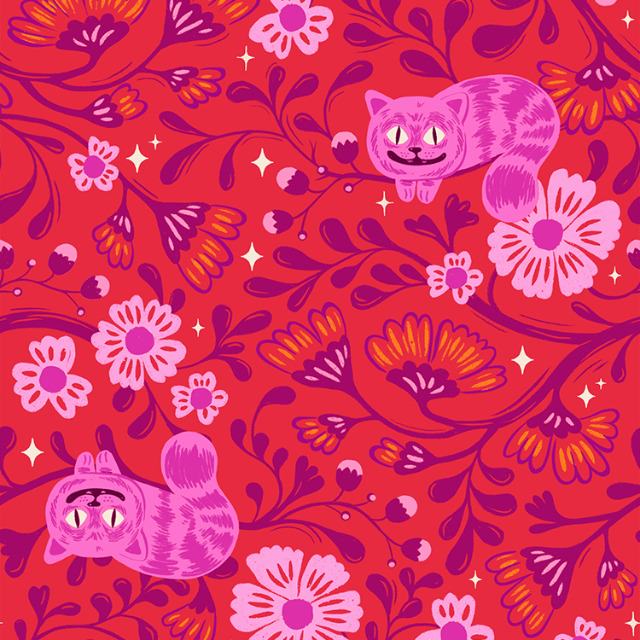 Ruby Star Society - Sarah Watts - Hello Alice - Cheshire in Ruby
